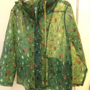Disney Green Rain Coat
